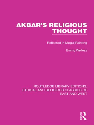 cover image of Akbar's Religious Thought